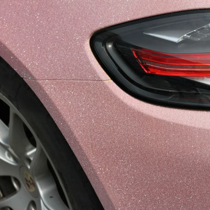 Anole Matte Diamond Super Glitter Pink Car Vinyl Wrap Matte Pink Vinyl for Cars&Trucks