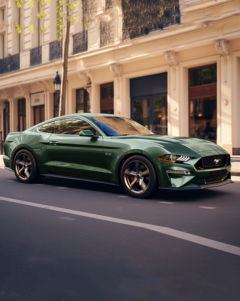 Anole Glossy Metallic District Green Car Vinyl Wrap