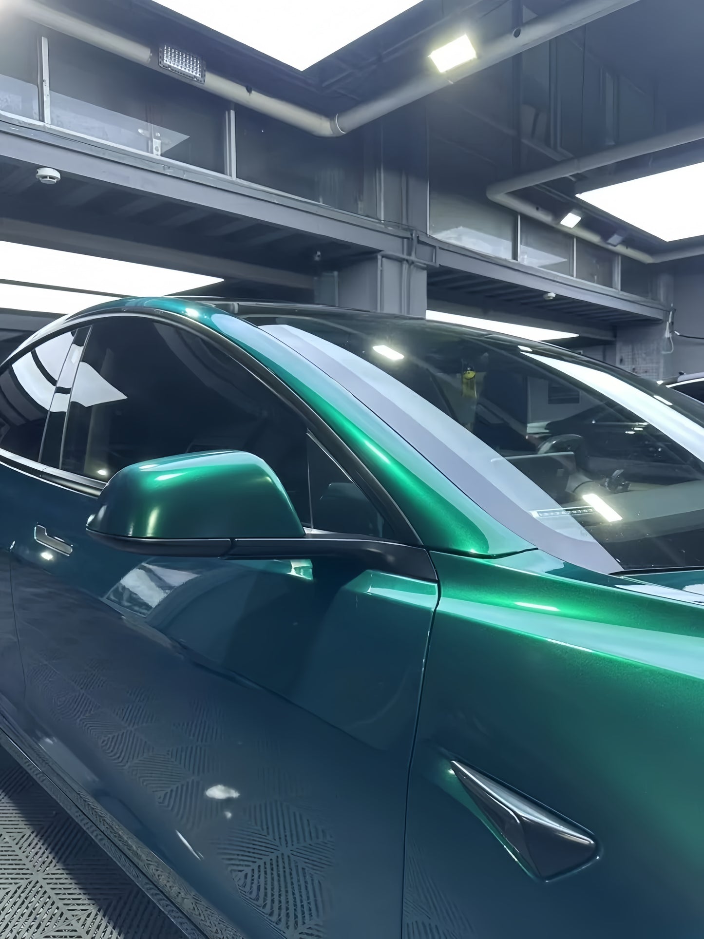 Anole Glossy Metallic La Salle Green Agate Green Vinyl Car Wrap