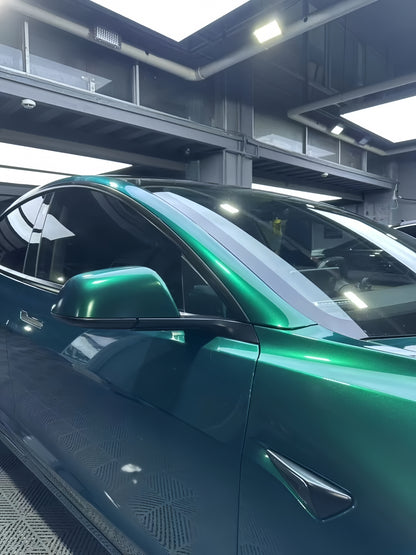 Anole Glossy Metallic La Salle Green Agate Green Vinyl Car Wrap