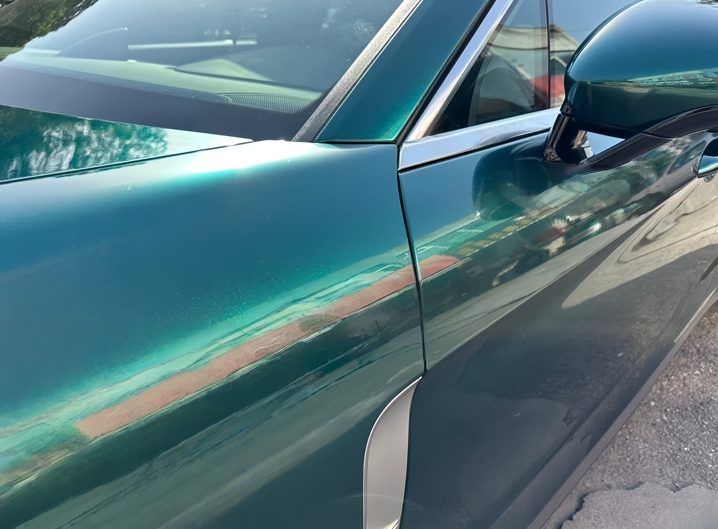 Anole Glossy Metallic Royal Green Vinyl Wrap