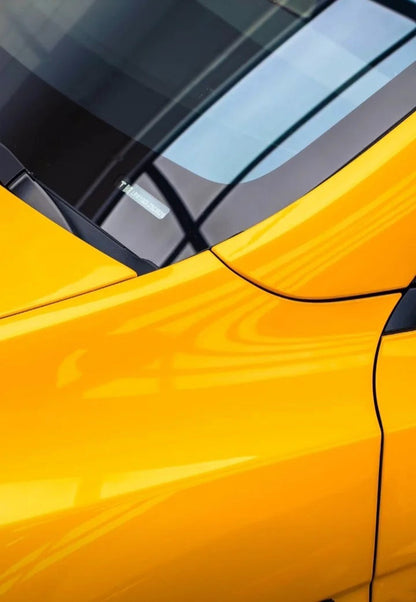 Anole Glossy Metallic Bright Yellow Bumblebee Car Vinyl Wrap