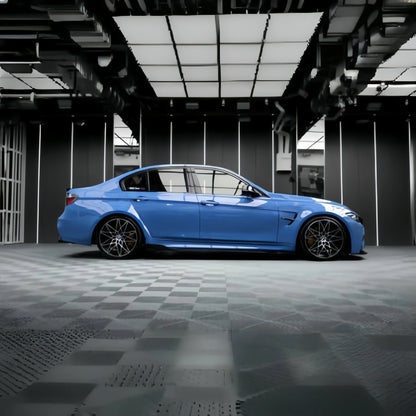 Anole High Glossy  Abudhabi Blue Vinyl Car Wrap