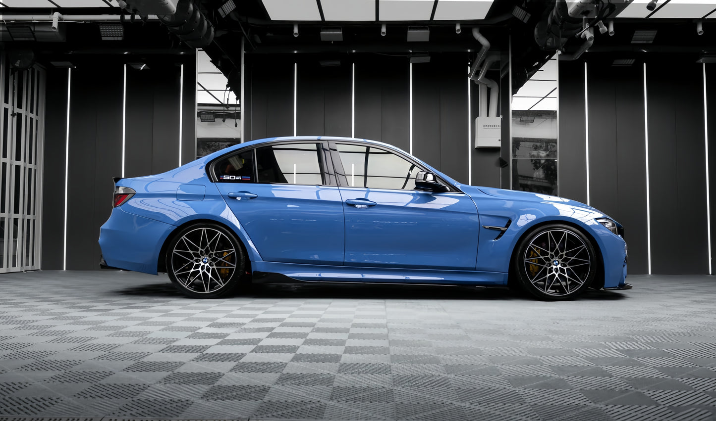 Anole High Glossy  Abudhabi Blue Vinyl Car Wrap