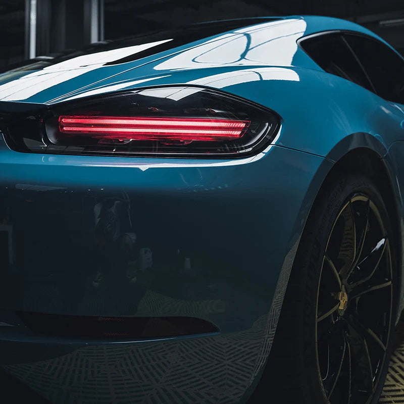 Anole High Glossy Miami Blue Car Vinyl Wrap