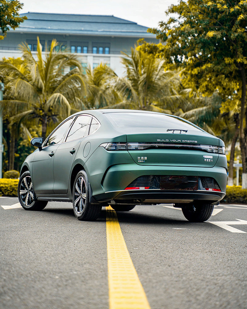 Anole Matte Metallic Forest Green Vinyl Car Wrap