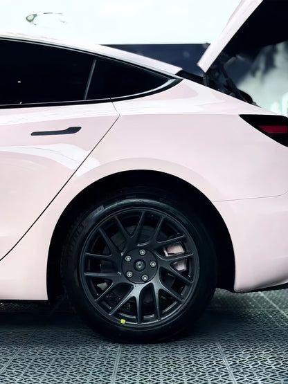 Anole Super Glossy Pale Pink Vinyl Car Wrap