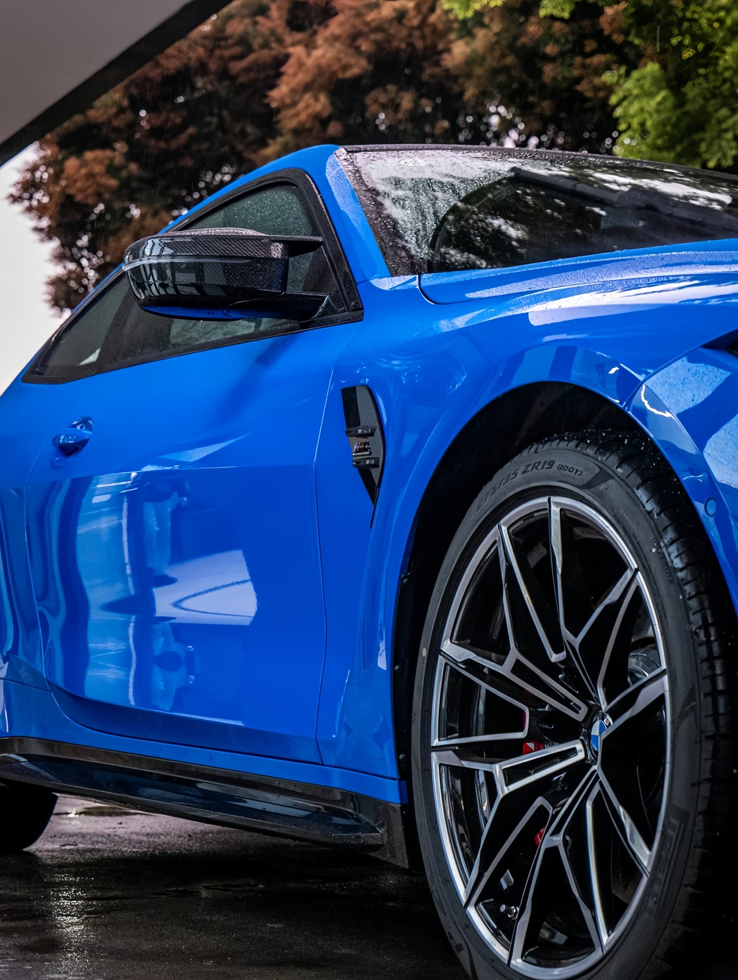 Anole Glossy Metallic Cobalt Blue Car Vinyl Wrap