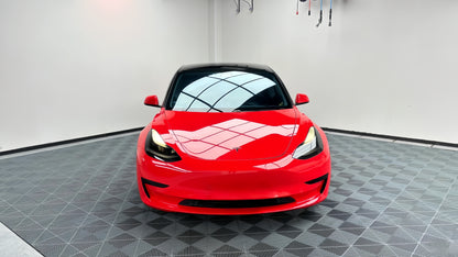 Anole High Glossy Ferrari Red Vinyl Car Wrap