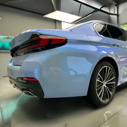 Anole Candy Metallic Dark Gray Blue Car Vinyl Wrap