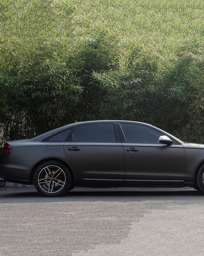 Anole Satin Black Vinyl Car Wrap