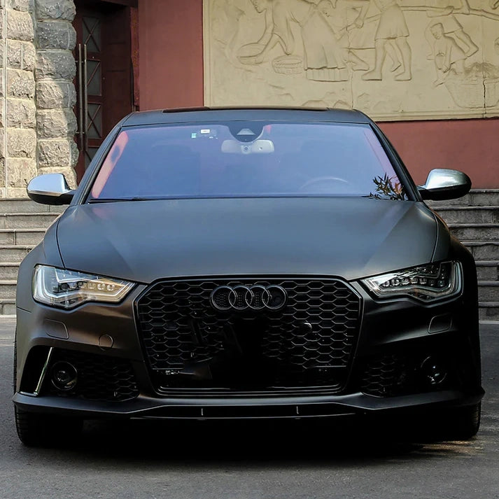 Anole Frosted Matte Black Vinyl Car Wrap