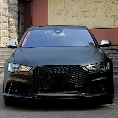 Anole Frosted Matte Black Vinyl Car Wrap