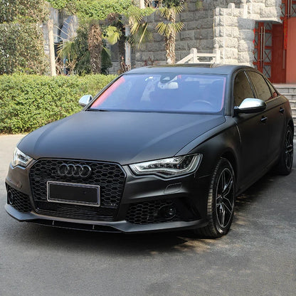 Anole Frosted Matte Black Vinyl Car Wrap