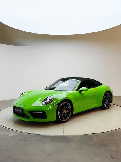 Anole Super Glossy Lizard Green Vinyl Car Wrap