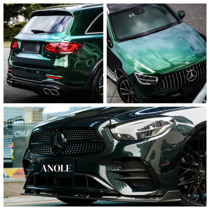 Anole Pearlized Emerald Green Car Wrap Vinyl