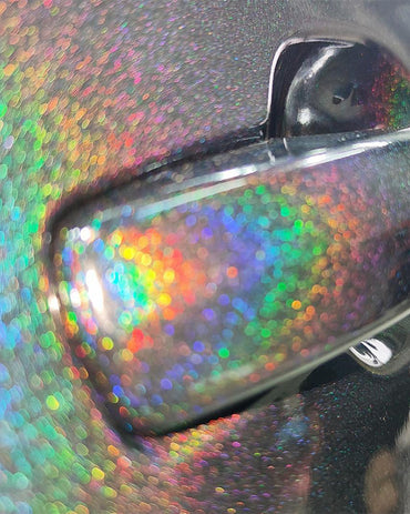 Anole Rainbow Metallic Majestic Dark Gray Vinyl Wrap Car