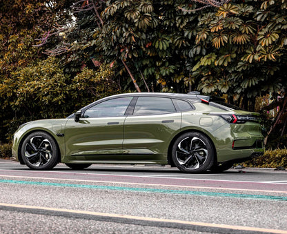 Anole Super Glossy Reseda Battle Green Vinyl Car Wrap