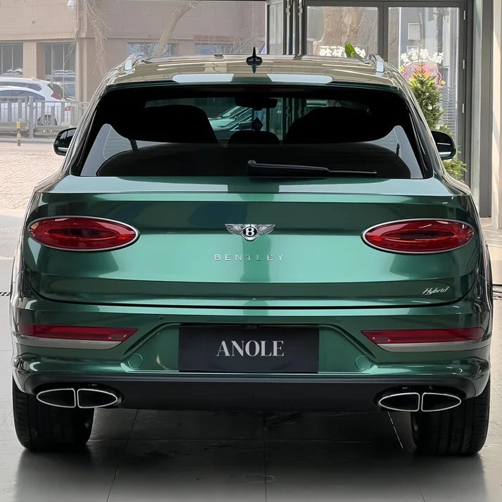 Anole Glossy Metallic Sacramento Green Car Vinyl Wrap