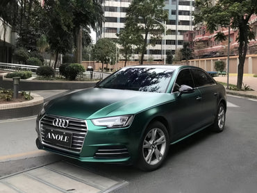 Anole Satin Chrome Paolo Veronese Green Vinyl Car Wrap