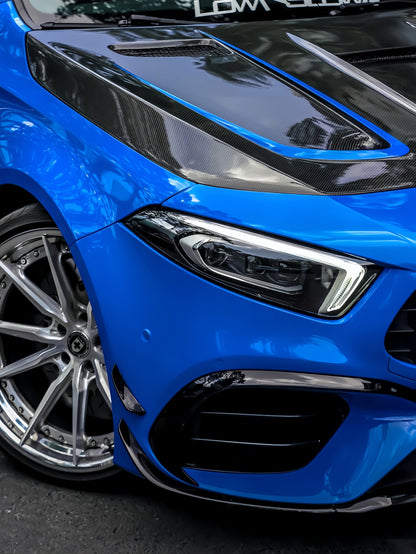Anole High Gloss Piano Shark Blue Vinyl Car Wrap