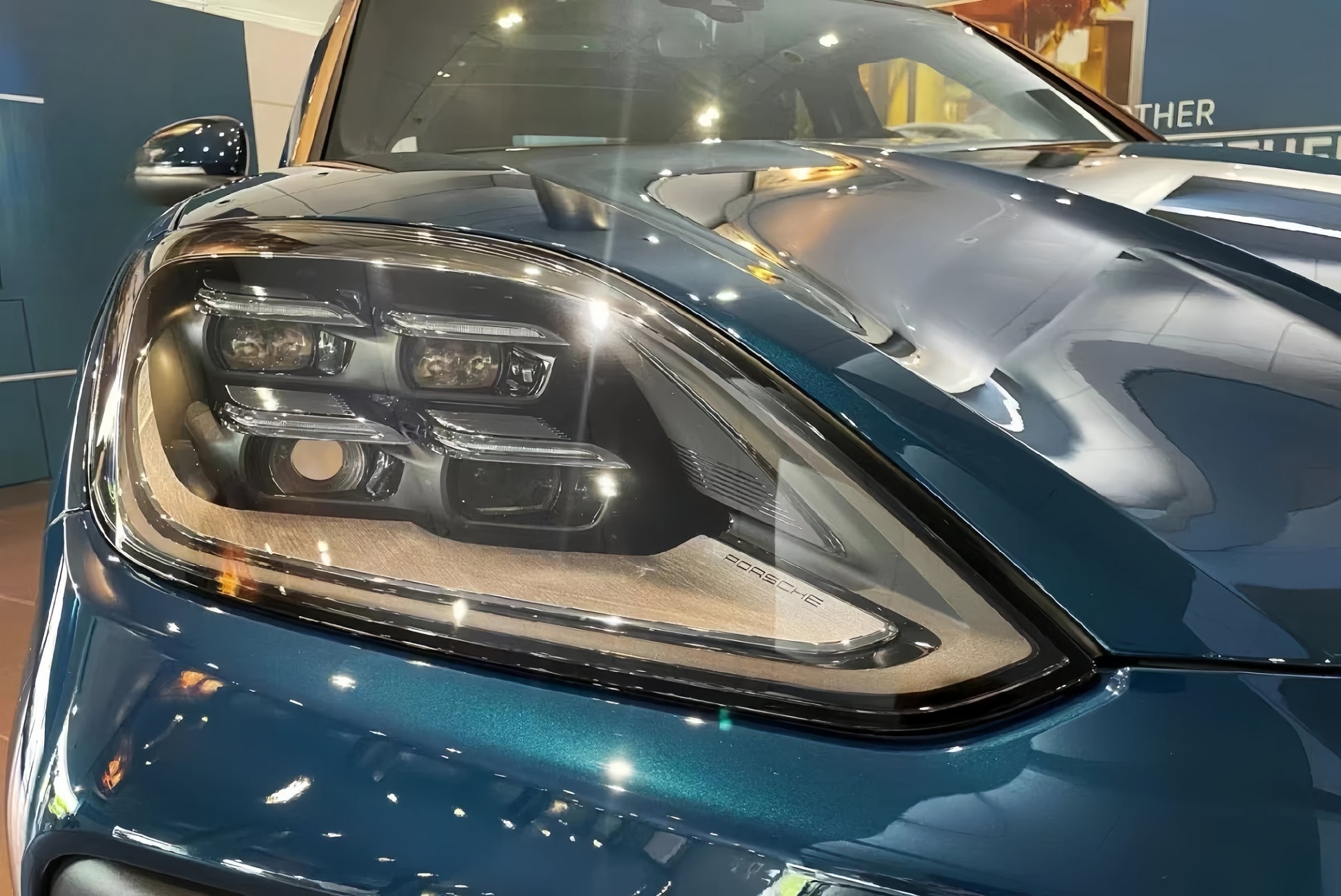 Anole Glossy Metallic Indigo Blue Montego Blue Vinyl Car Wrap 11