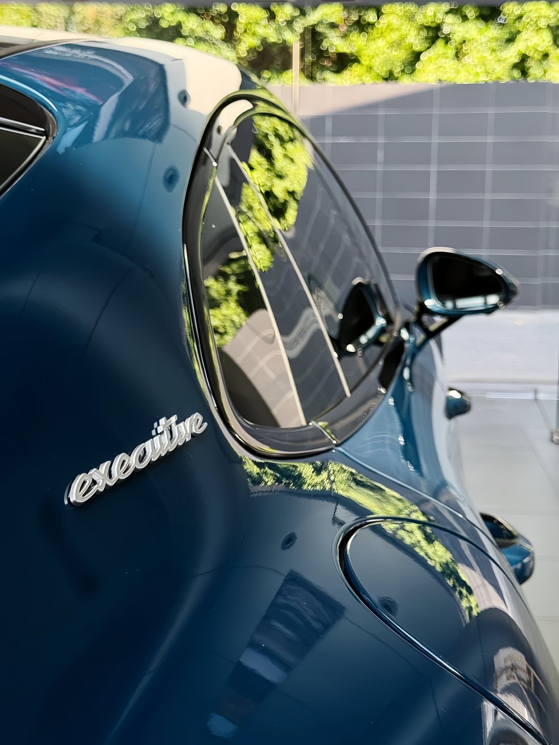 Anole Glossy Metallic Indigo Blue Montego Blue Vinyl Car Wrap 17