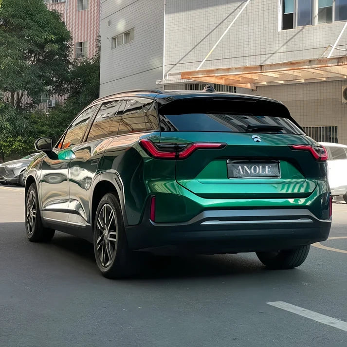 Anole Glossy Metallic La Salle Green Agate Green Vinyl Car Wrap 12