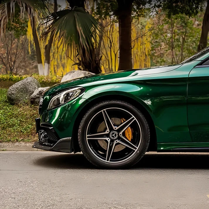Anole Glossy Metallic La Salle Green Agate Green Vinyl Car Wrap 22