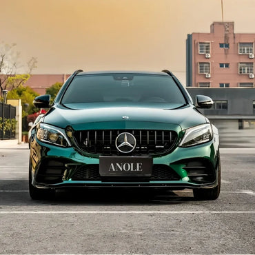 Anole Glossy Metallic La Salle Green Agate Green Vinyl Car Wrap 5