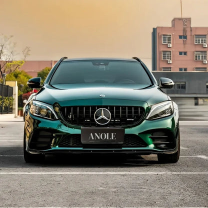 Anole Glossy Metallic La Salle Green Agate Green Vinyl Car Wrap 5