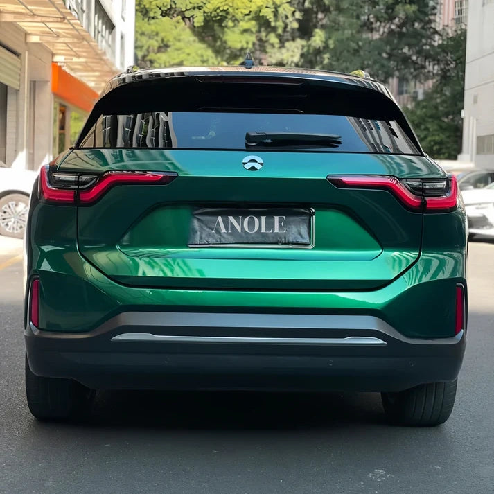 Anole Glossy Metallic La Salle Green Agate Green Vinyl Car Wrap 8