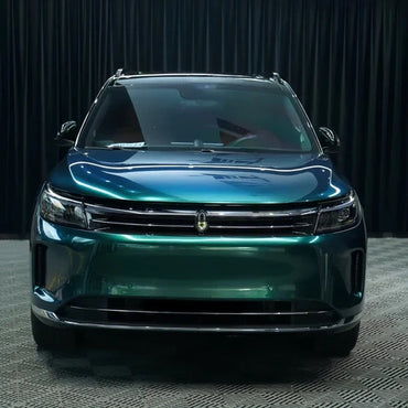 Anole Glossy Metallic Royal Green Vinyl Wrap 7