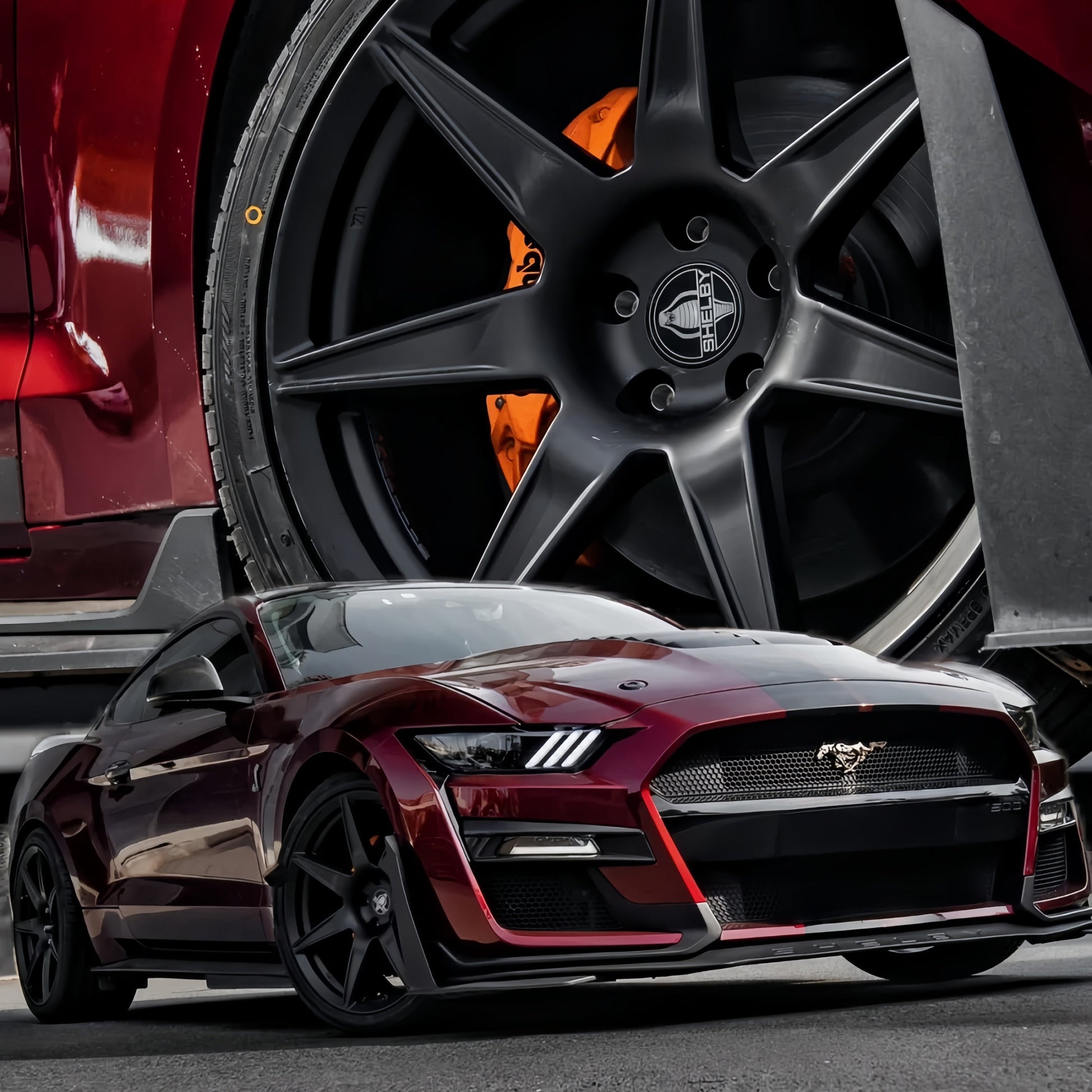 Anole Glossy Metallic Rufous Red Car Vinyl Wrap 12