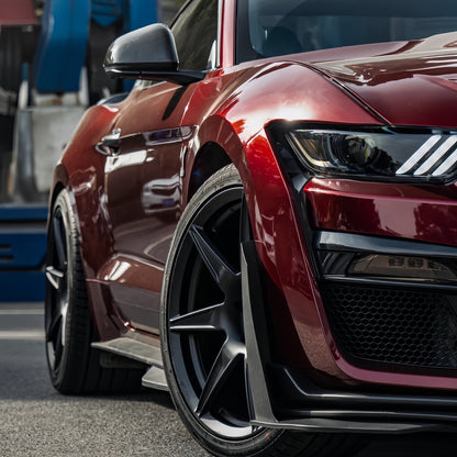 Anole Glossy Metallic Rufous Red Car Vinyl Wrap 13