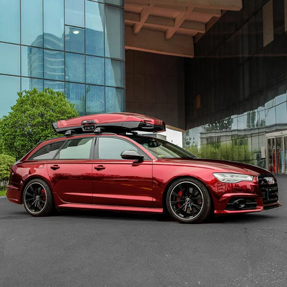 Anole Glossy Metallic Rufous Red Car Vinyl Wrap 22