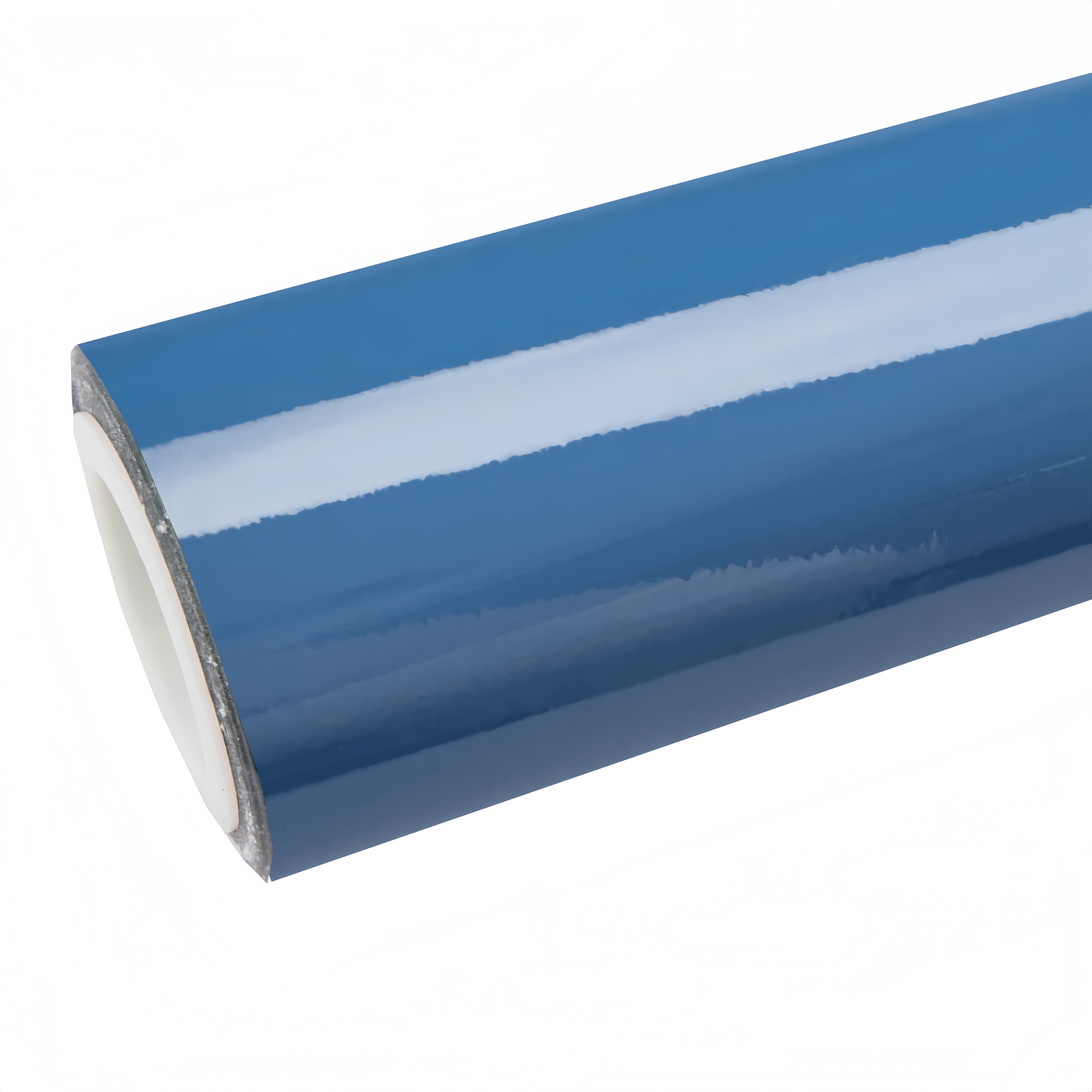 Anole High Glossy  Abudhabi Blue Vinyl Car Wrap