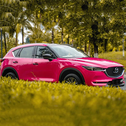 Anole High Glossy Bright Rose Pink Pizzazz Car Vinyl Wrap