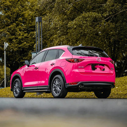 Anole High Glossy Bright Rose Pink Pizzazz Car Vinyl Wrap
