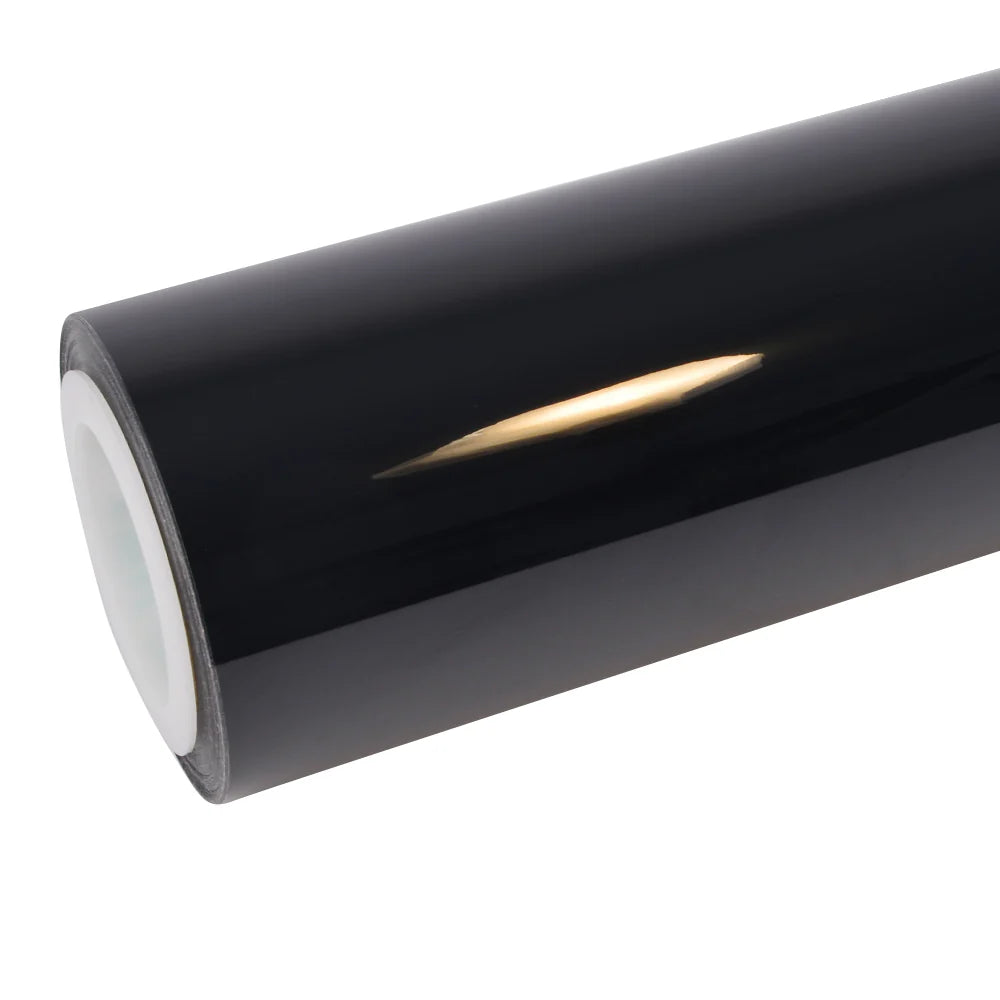 Anole High Glossy Obsidian Shadow Piano Black Car Wrap Vinyl