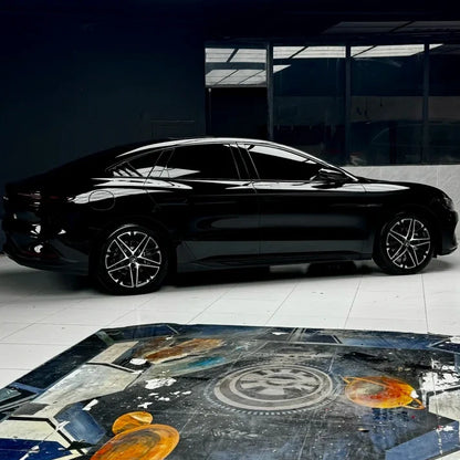 Anole High Glossy Obsidian Shadow Piano Black Car Wrap Vinyl