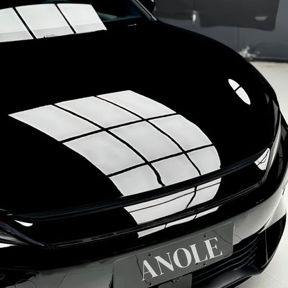 Anole High Glossy Obsidian Shadow Piano Black Car Wrap Vinyl