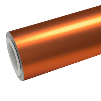 Anole Satin Ceramics Romanee Orange Vinyl Car Wrap