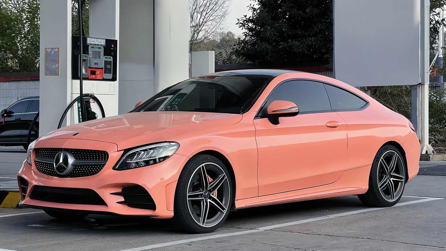 Anole Super Glossy Bubblegum / Piggy Pink Vinyl Car Wrap