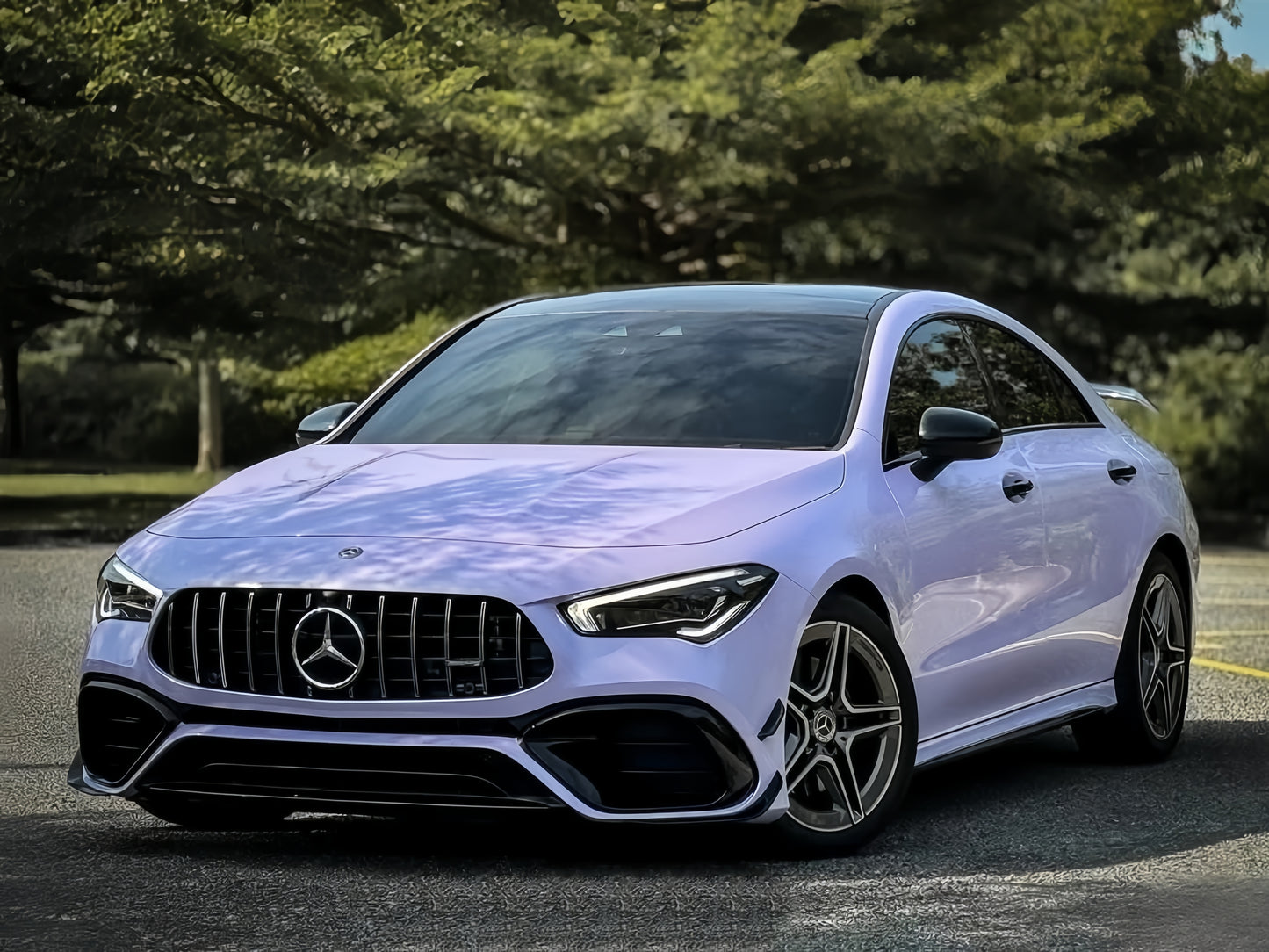 Anole Super Glossy Periwinkle Purple Vinyl Car Wrap