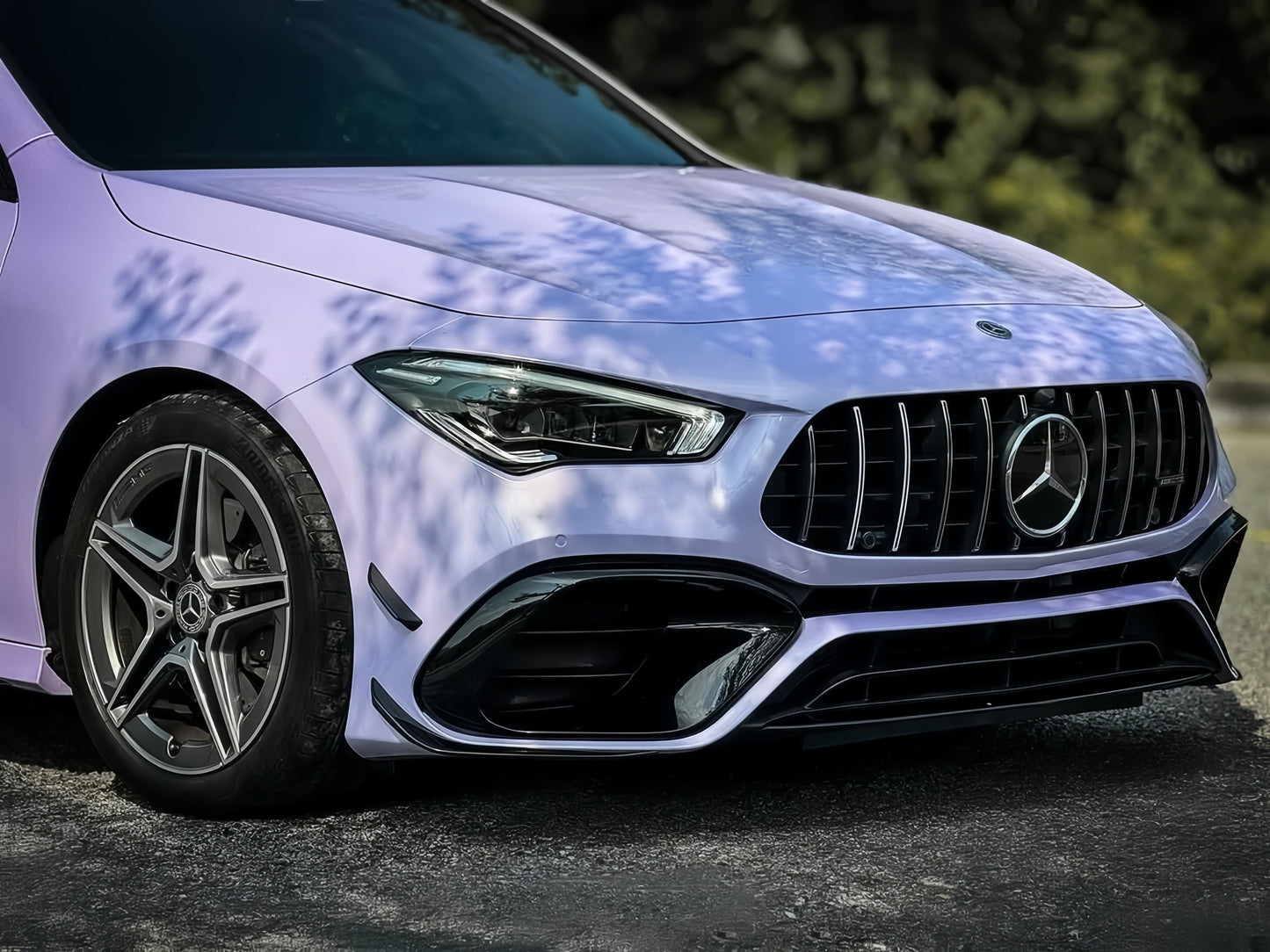 Anole Super Glossy Periwinkle Purple Vinyl Car Wrap