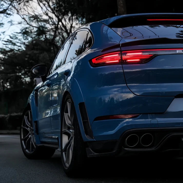 Anole High Gloss Crystal Porsche Deep Blue Vinyl Car Wrap