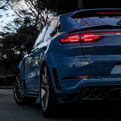 Anole High Gloss Crystal Porsche Deep Blue Vinyl Car Wrap