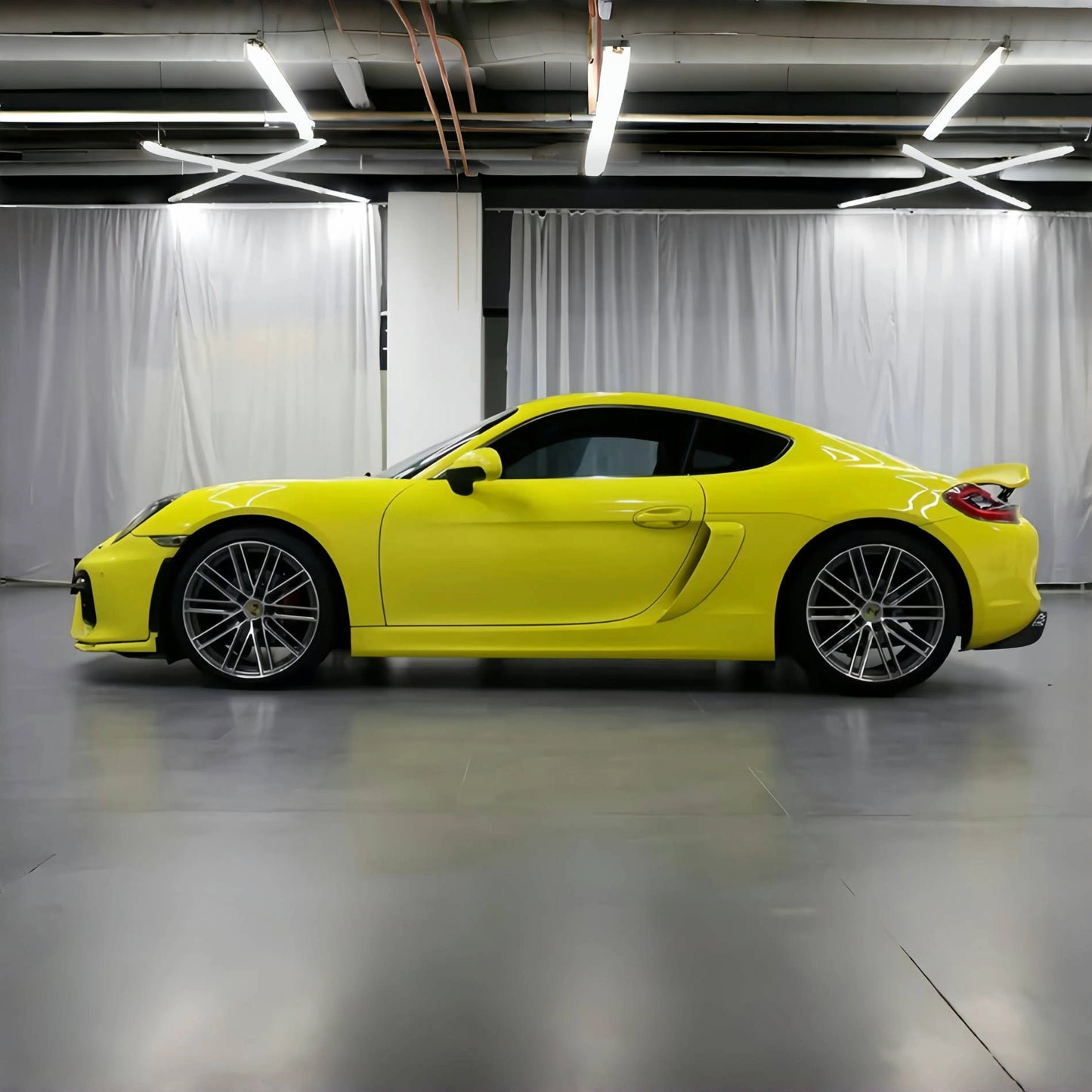 Anole High Glossy Lemon Yellow Vinyl Car Wrap