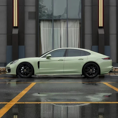 Anole High Glossy Light Khaki Green Vinyl Car Wrap